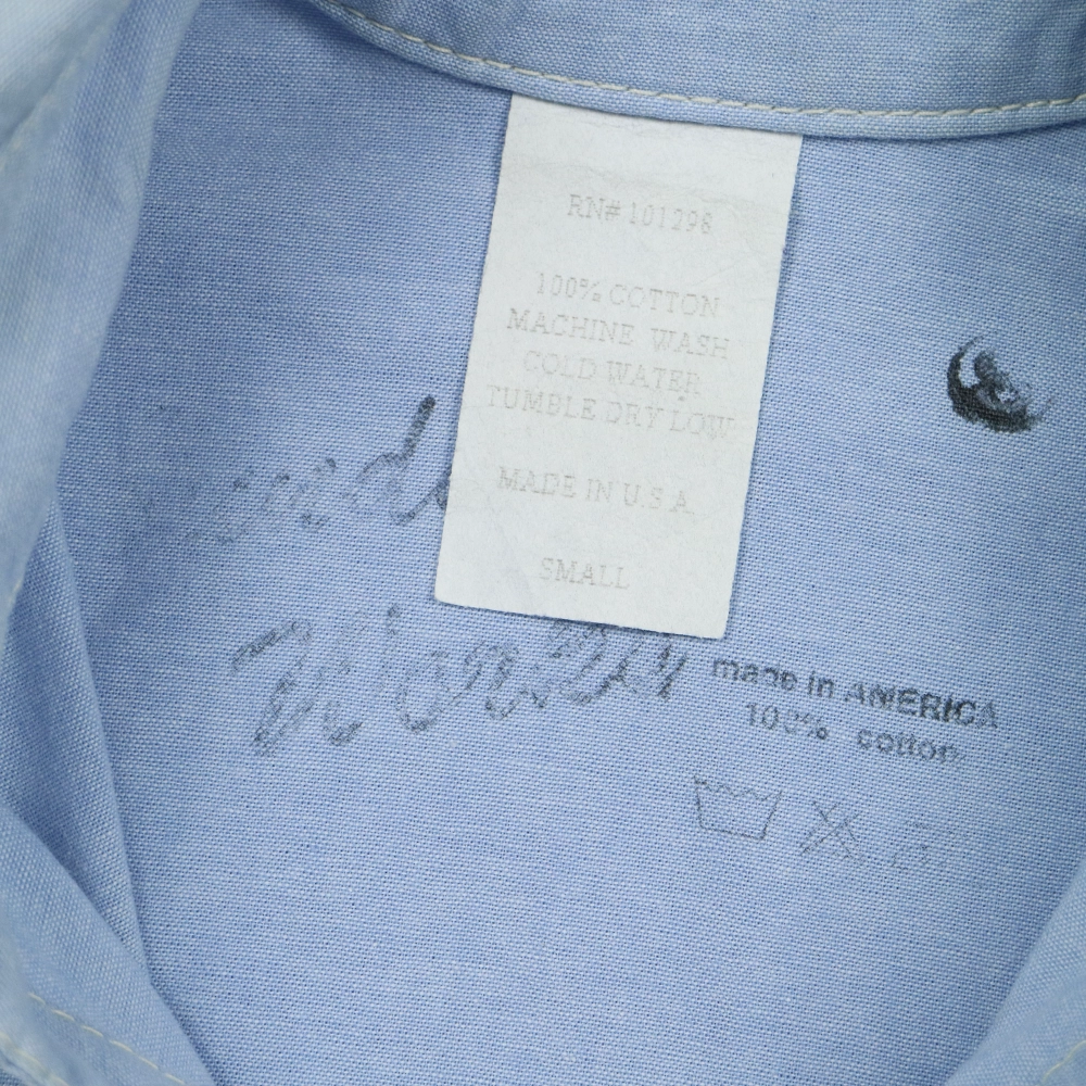 Sunday Works Made in USA Chambray Shirt Size S