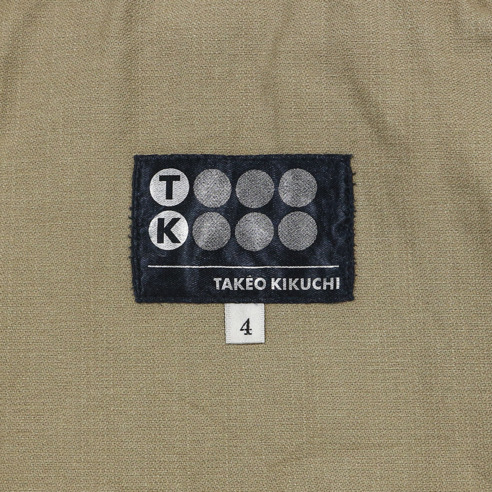 Takeo Kikuchi Brown Cotton Field Jacket Size L