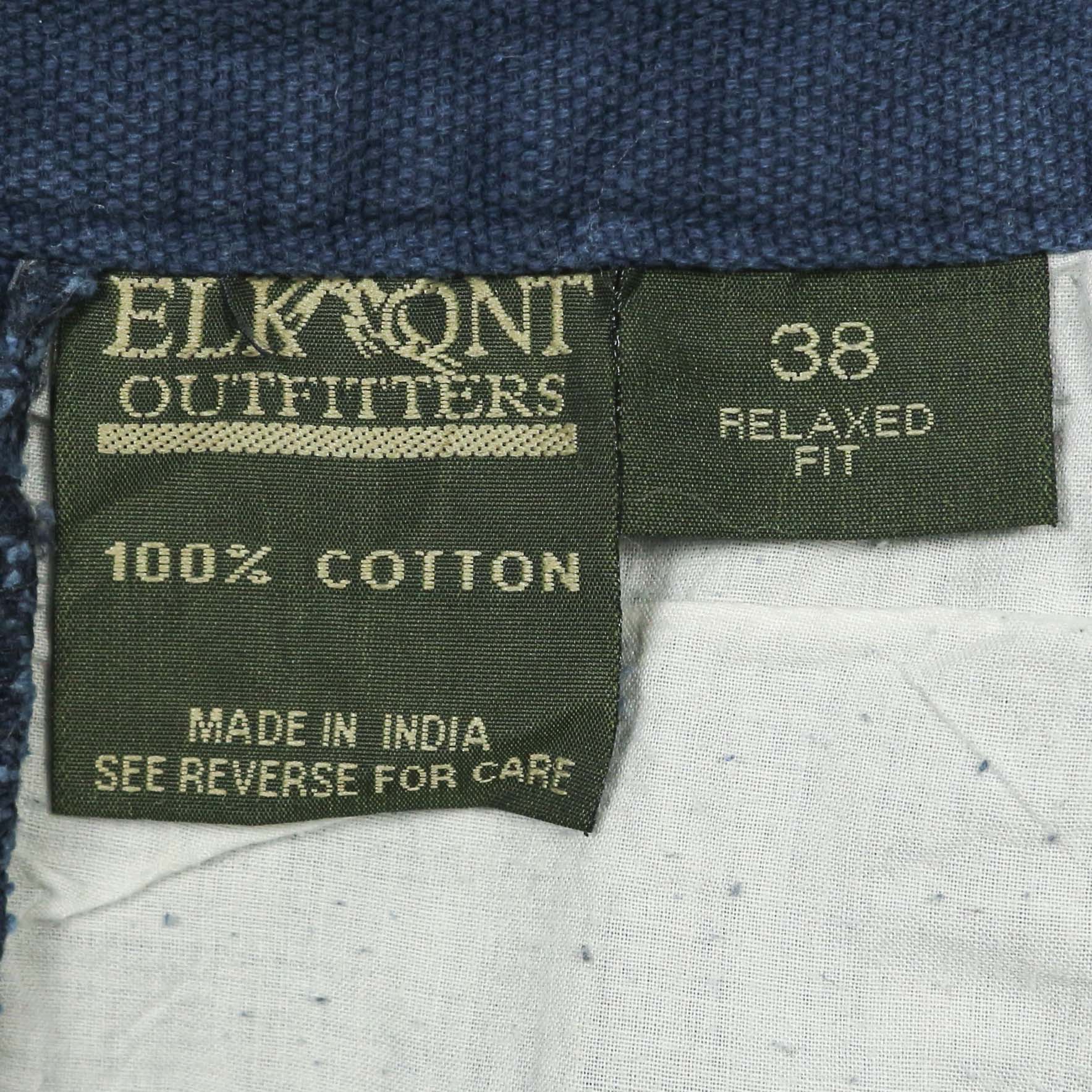 Elkmont Navy Canvas Shorts Size 36