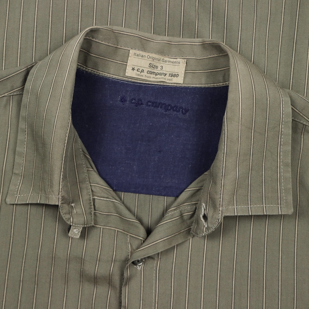 Vintage c.p. company Stripe Shirt Size M