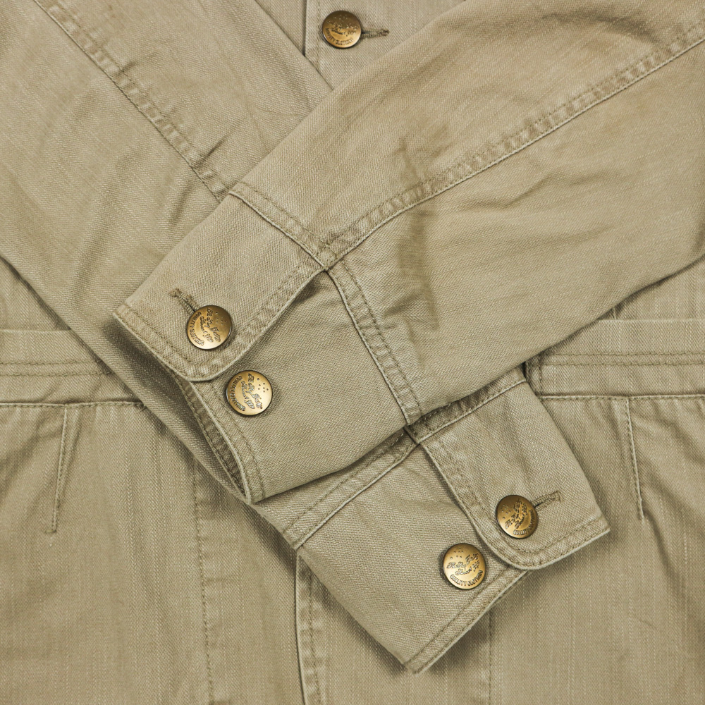Takeo Kikuchi Brown Cotton Field Jacket Size L