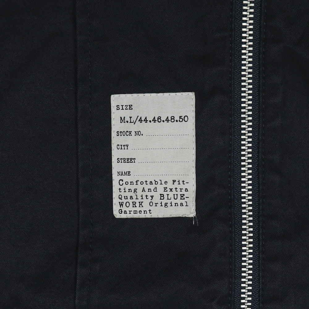 Blue Work Tomorrowland Japan Navy Parka Size L