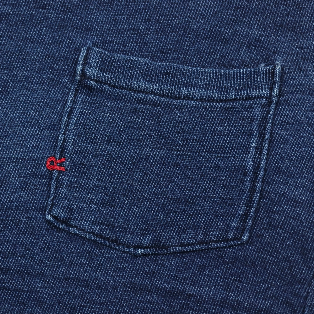 45rpm 45R Japan Indigo Pocket T-Shirt Size XS