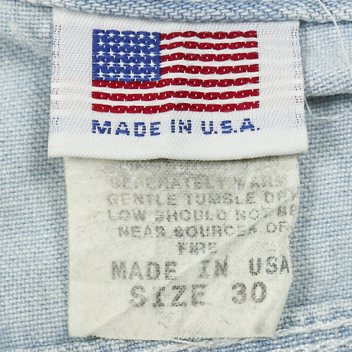 Pointer USA Denim Carpenter Shorts Size 29