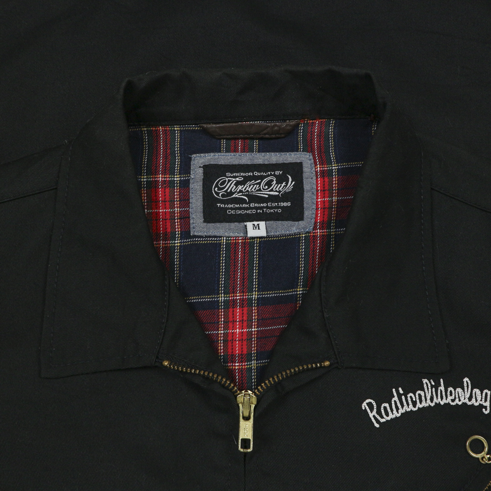 Throw Out Tokyo Flannel Lined Work Jacket Size M