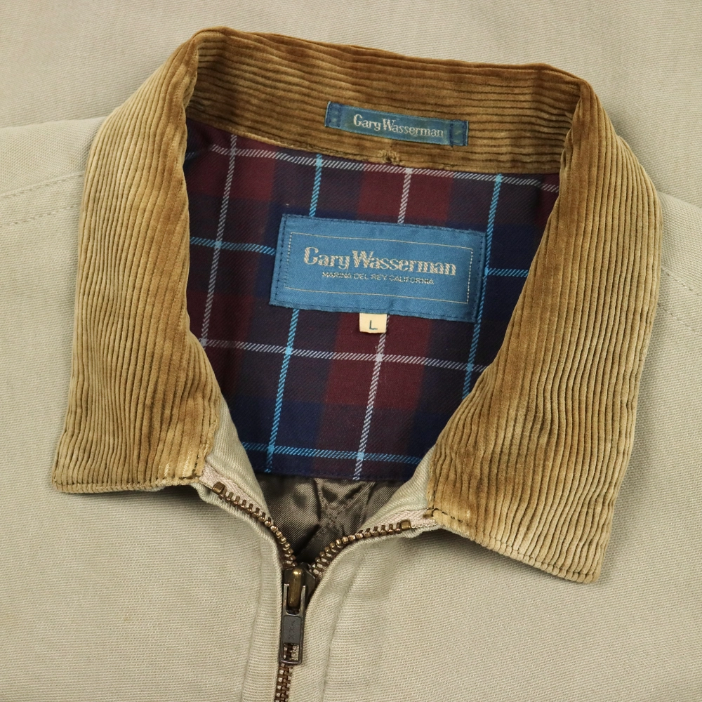 Gary Wasserman Quilt-lined Work Jacket Size L