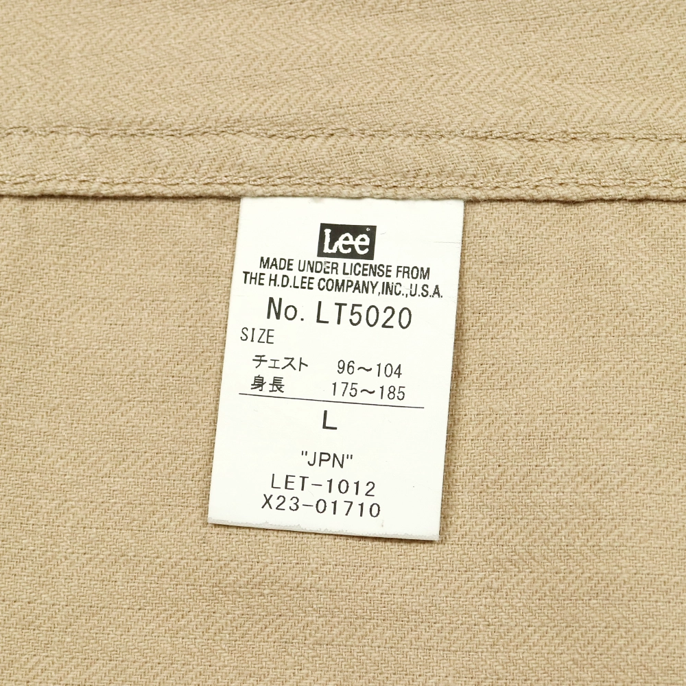Lee Herringbone Long-tail Work Coat Size L