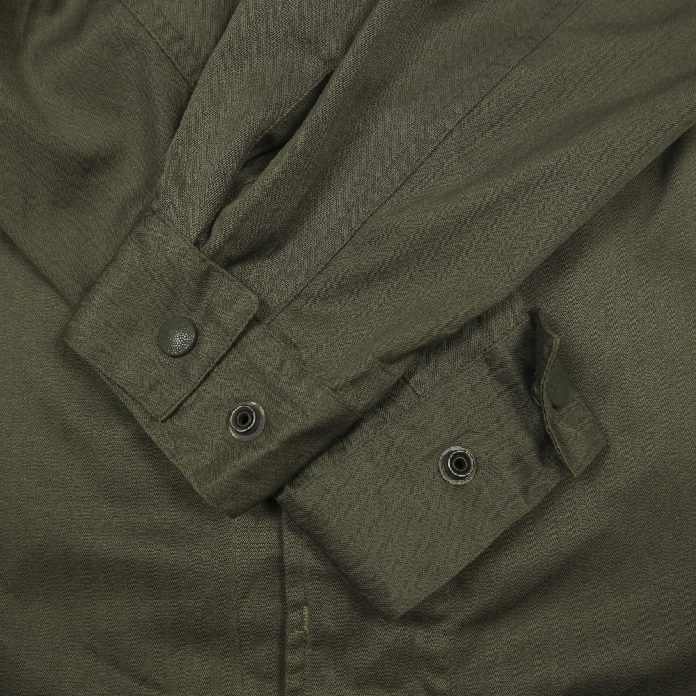 Vintage French Army Olive Field Jacket Size L