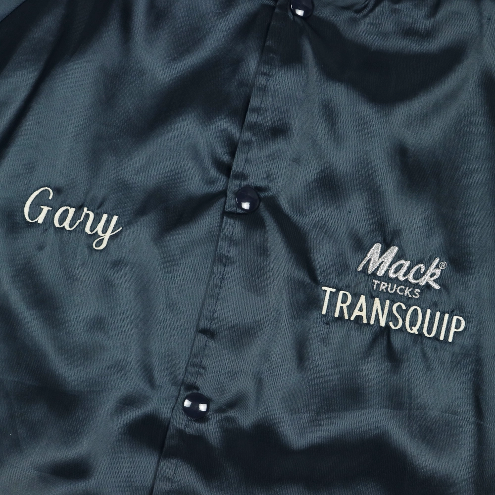 Vtg Auburn Mack Trucks Uniform Jacket Size 2XL