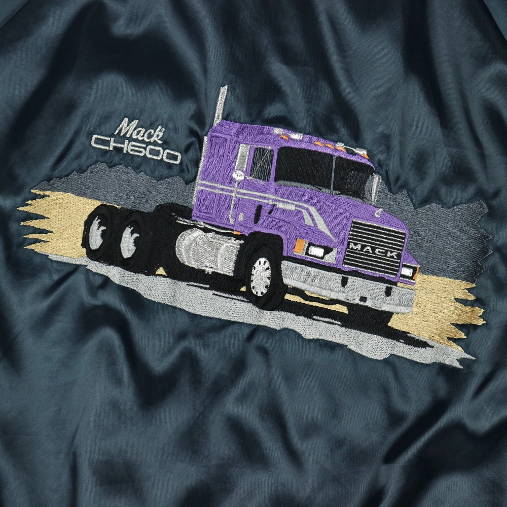 Vtg Auburn Mack Trucks Uniform Jacket Size 2XL