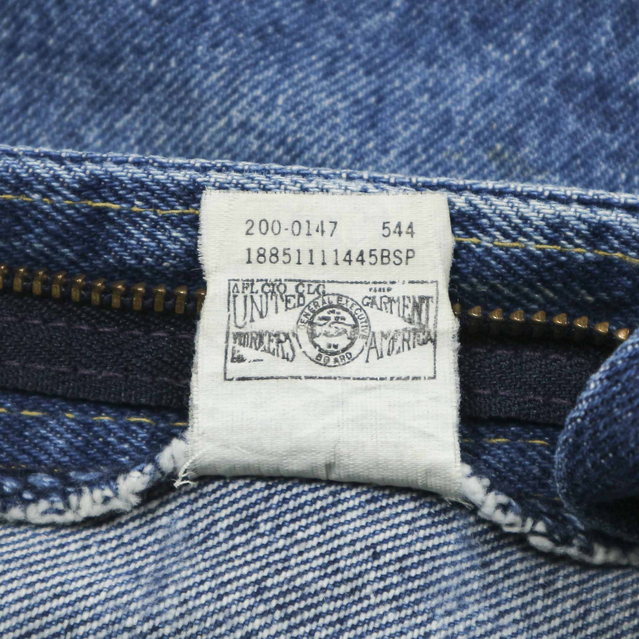 Vtg 80s Lee Riders USA Denim Jeans Size 32