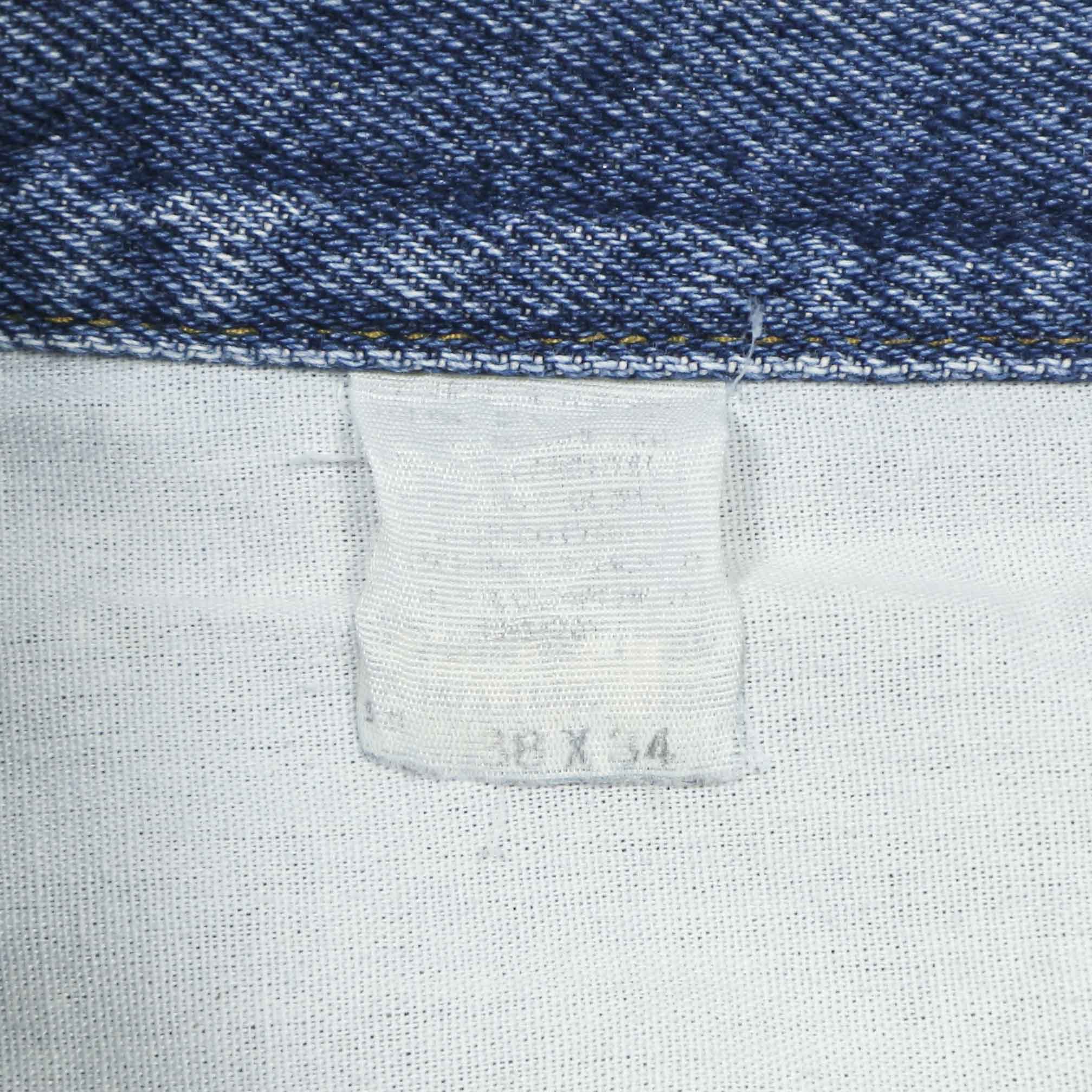 00s Lee Faded Blue Denim Jeans Size 37