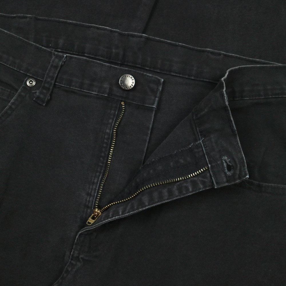 Dickies Black Canvas Work Pants Size 32