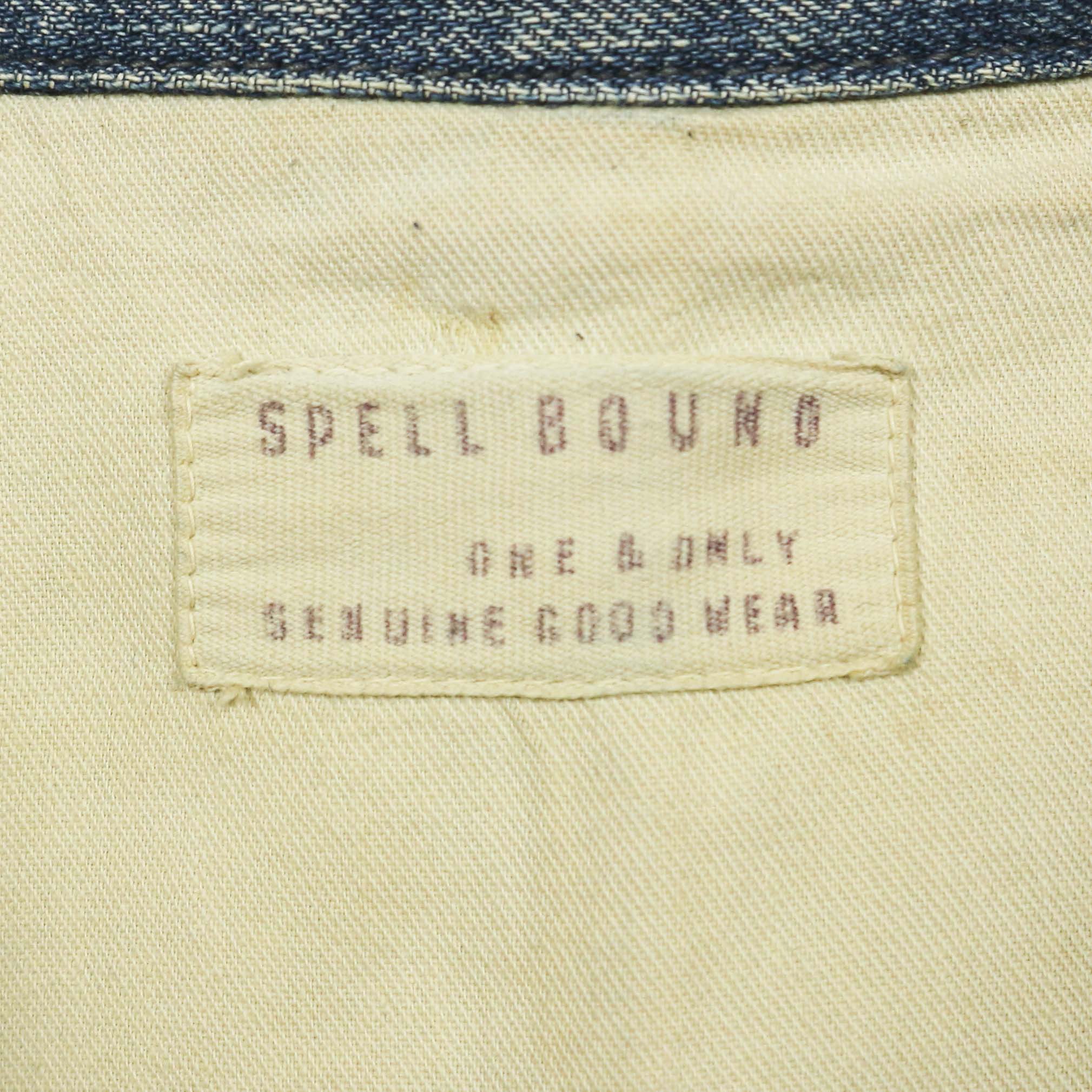 Spell Bound Japan Denim Worker Coat Size M