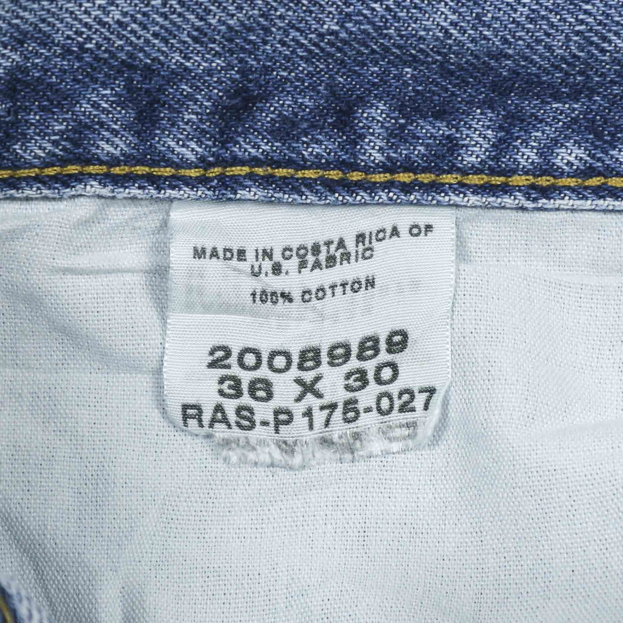 00s Lee Faded Blue Denim Jeans Size 34