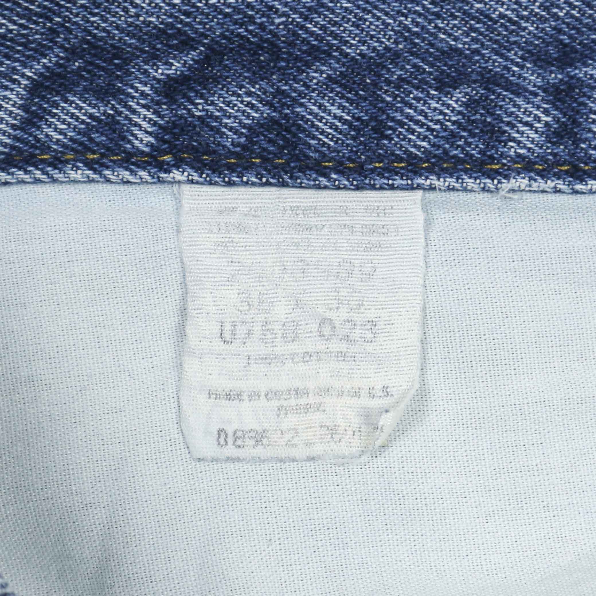 00s Lee Faded Blue Denim Jeans Size 35
