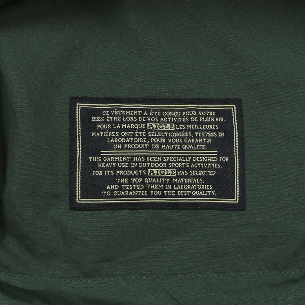 Aigle Outdoor Nylon Hooded Jacket Size M