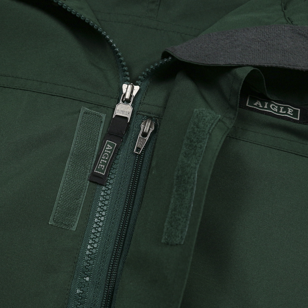 Aigle Outdoor Nylon Hooded Jacket Size M