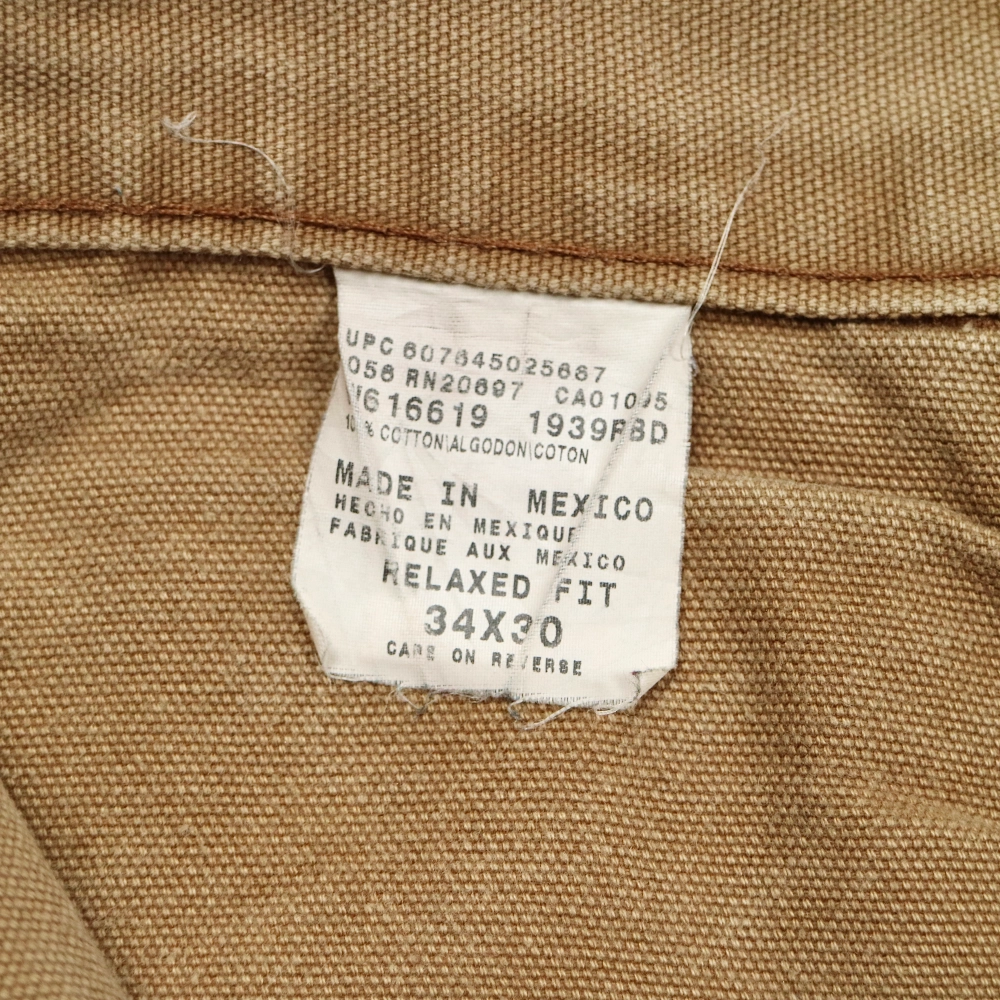 Dickies Faded Canvas Carpenter Pants Size 34