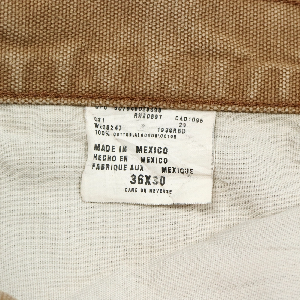 Dickies Faded Canvas Carpenter Pants Size 36