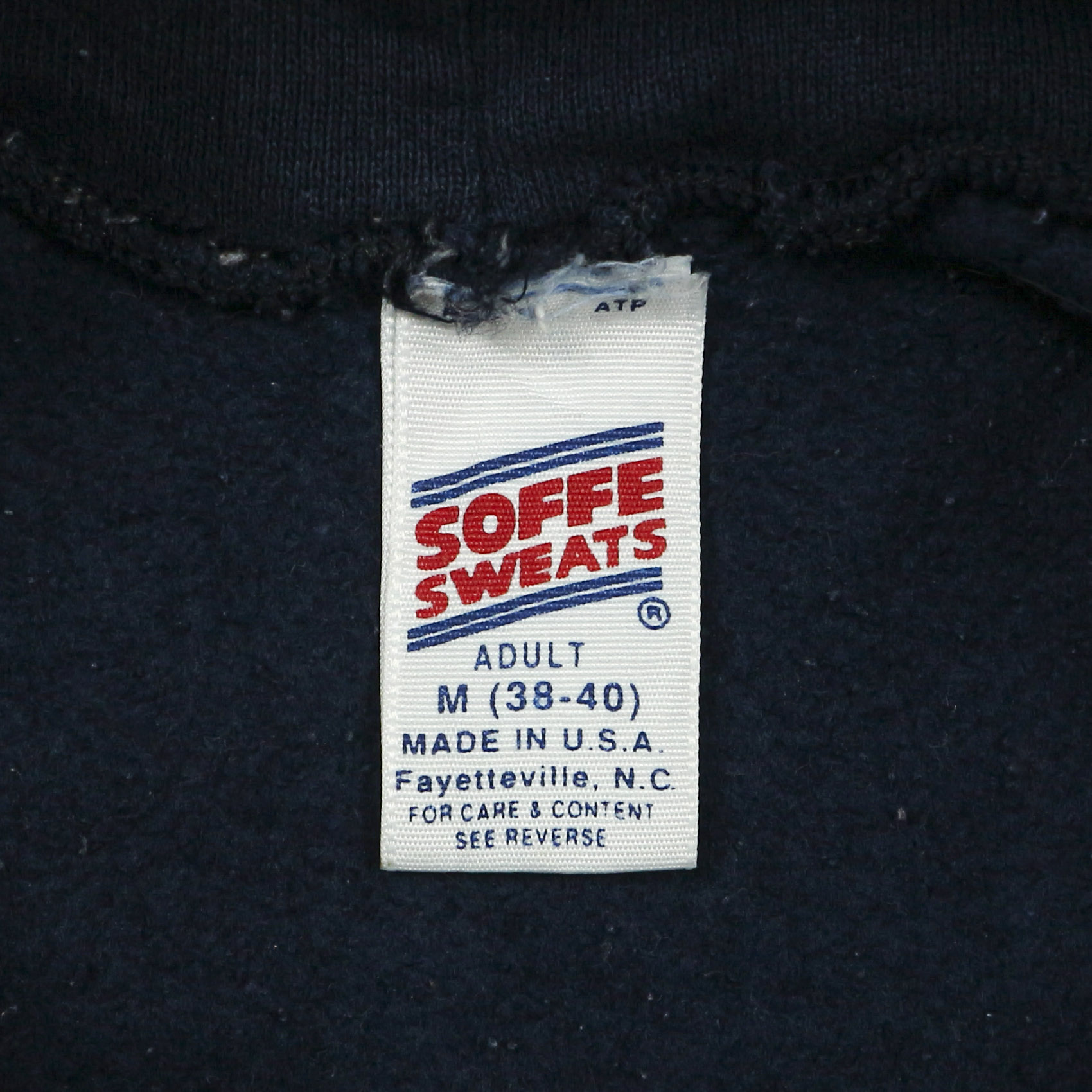 Vintage Soffe USA Made U.S. Navy Sweater Size M