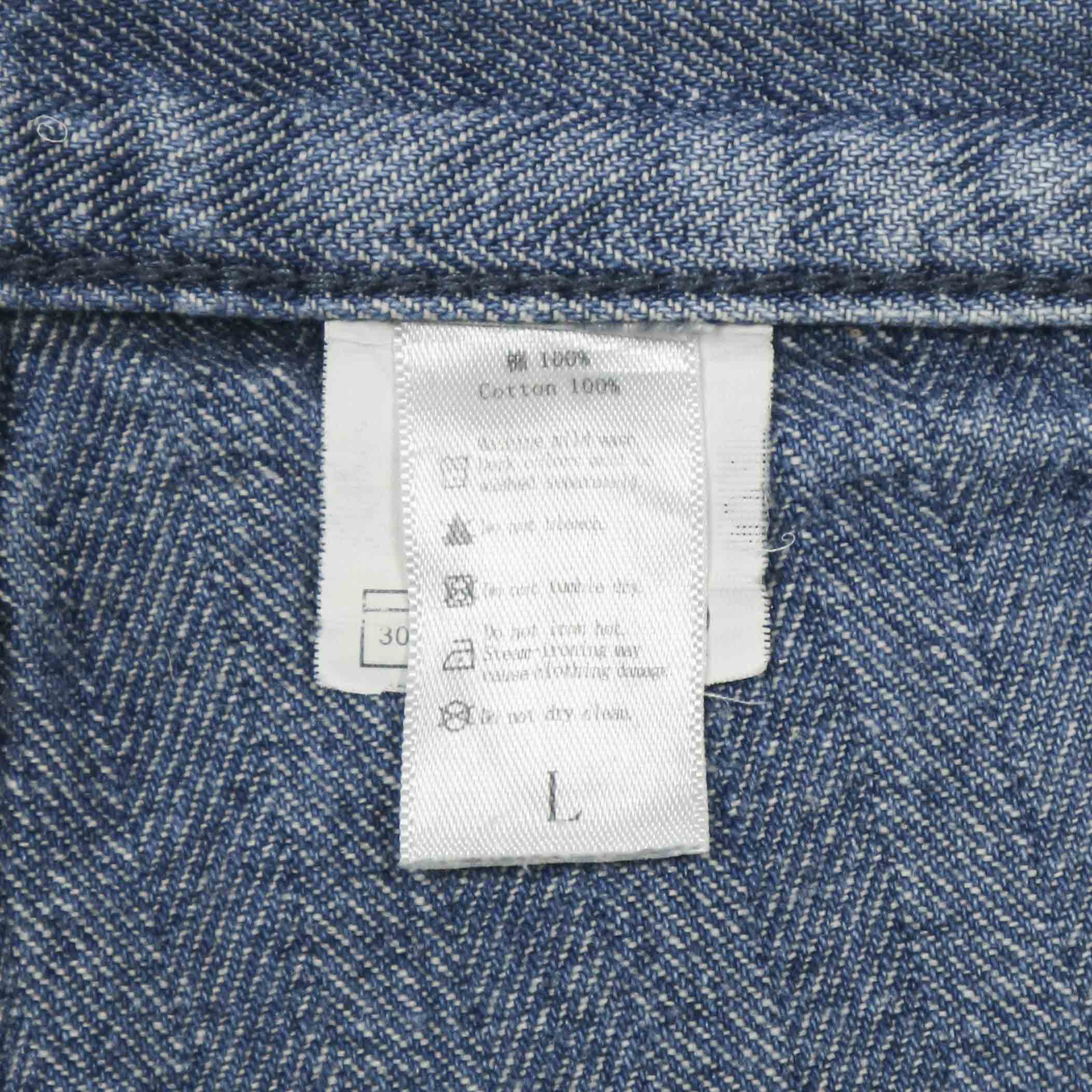 Sub Reason Japan Herringbone Tapered Pants Size 32