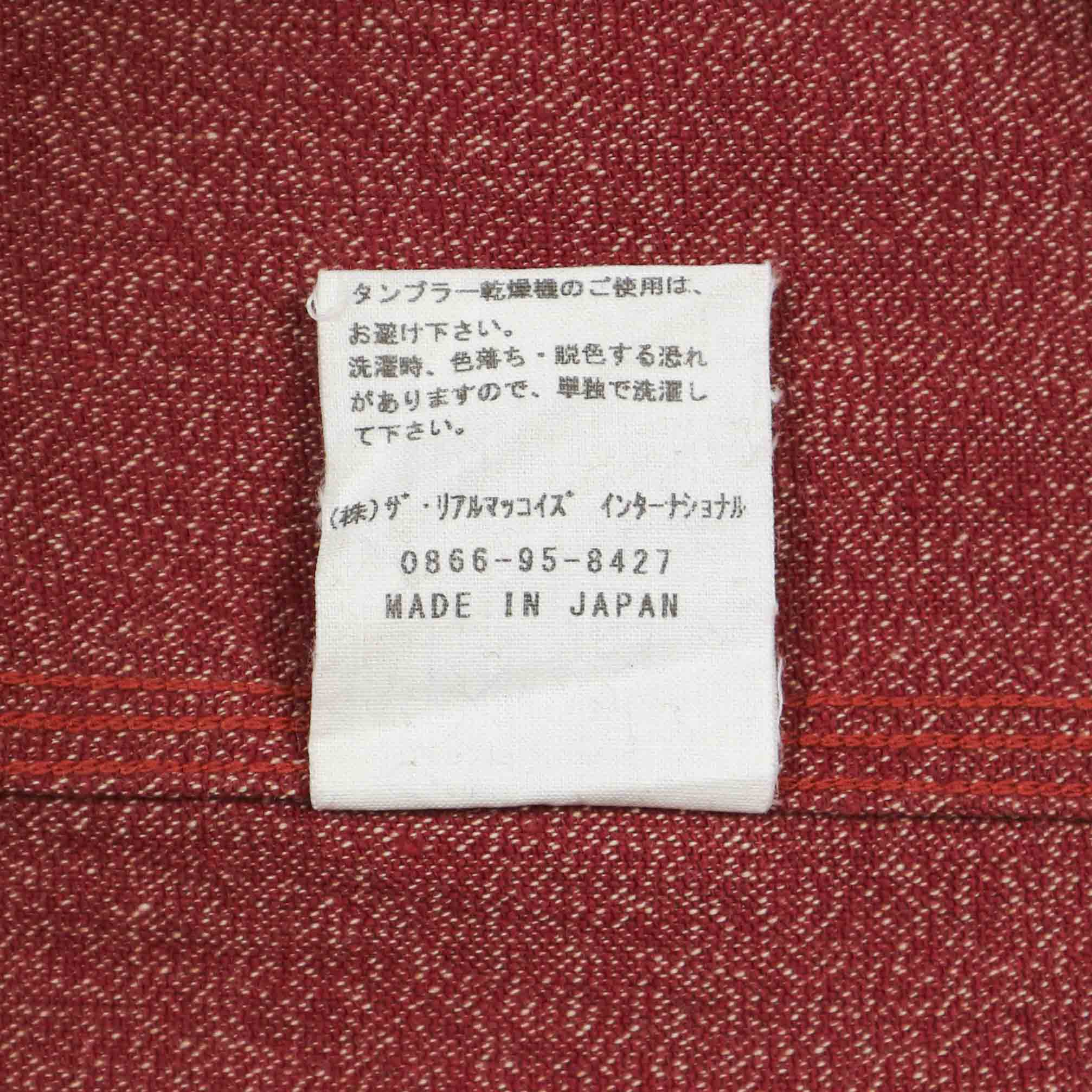 8Hour Union Joe McCoy’s Salt-pepper Work Shirt Size M
