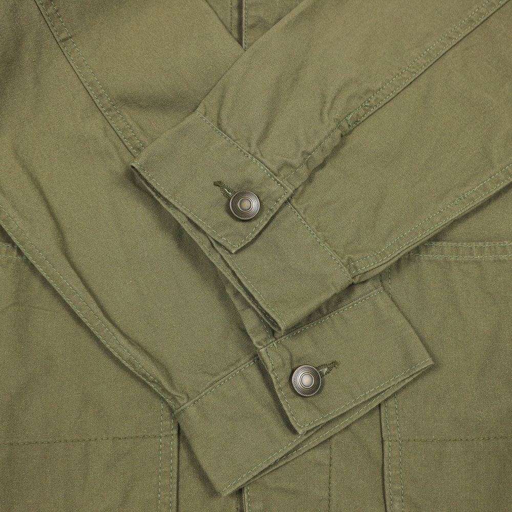 Coen Brand Olive Canvas Chore Jacket Size M