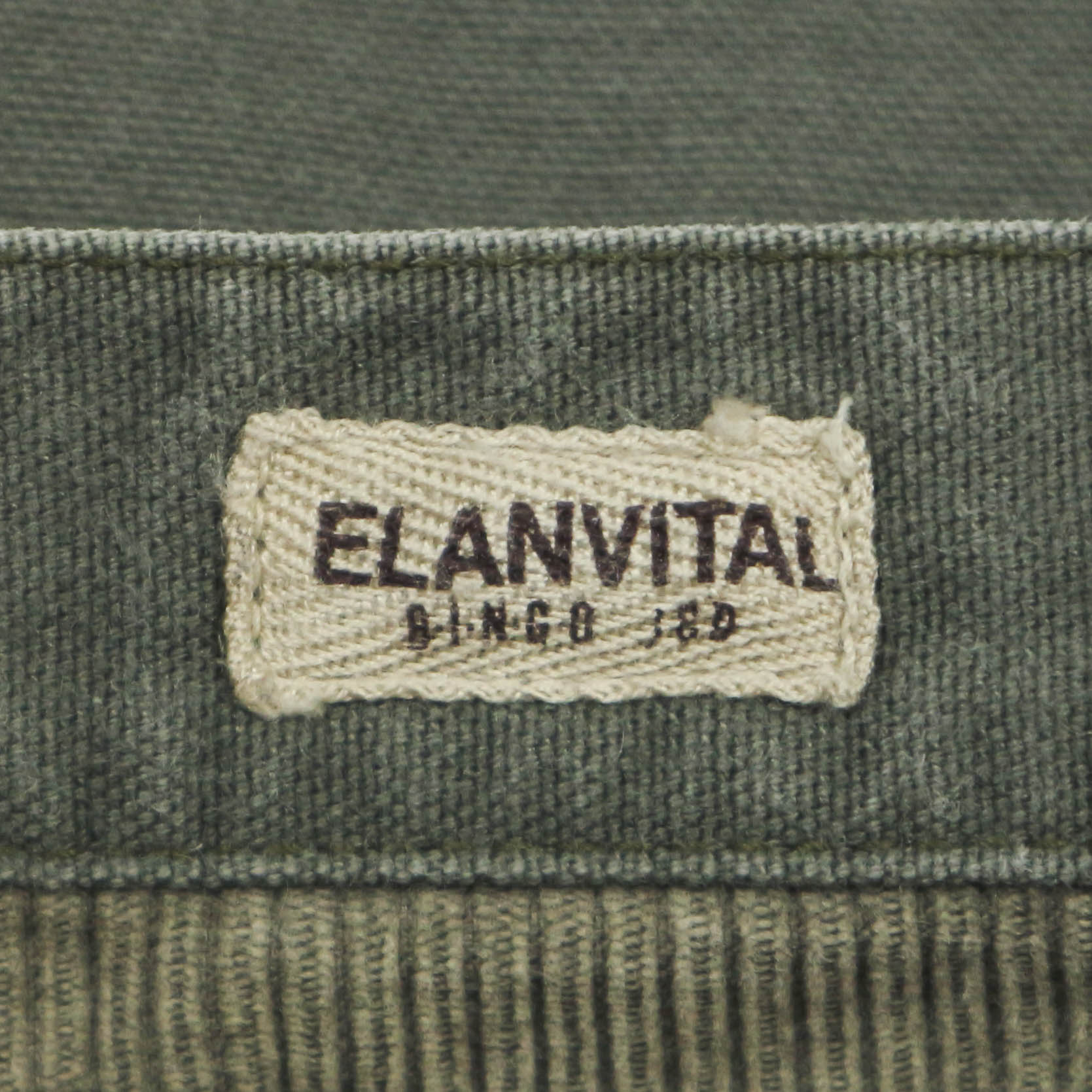 Elanvital Made in Japan Olive Canvas Pants Size 30