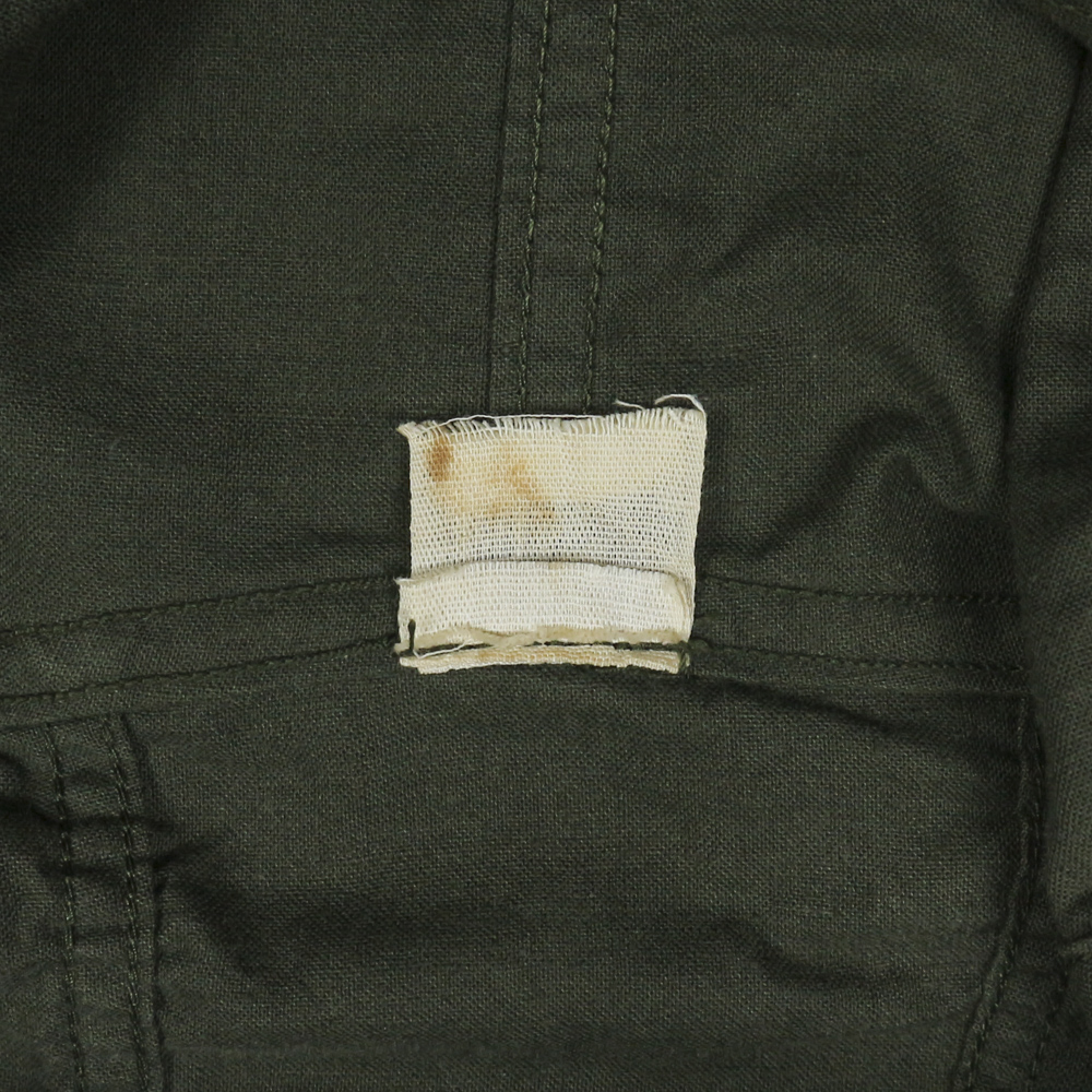 Vintage 60s French Army Olive Smock Parka Size L