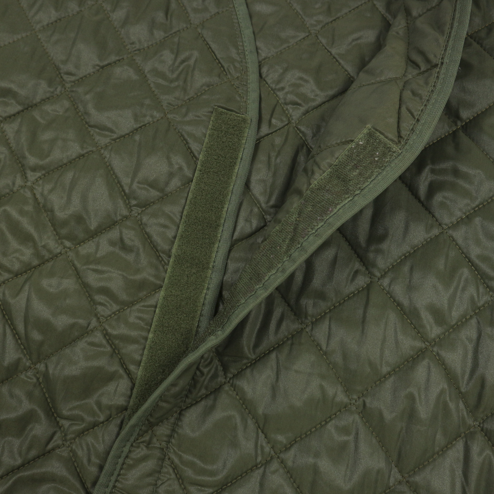 Vintage 80s Belgian Army Quilted Jacket Size L