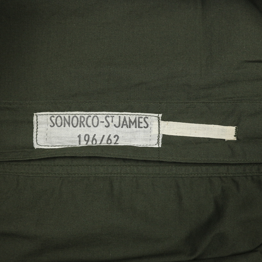 Vintage 60s French Army Olive Smock Parka Size L