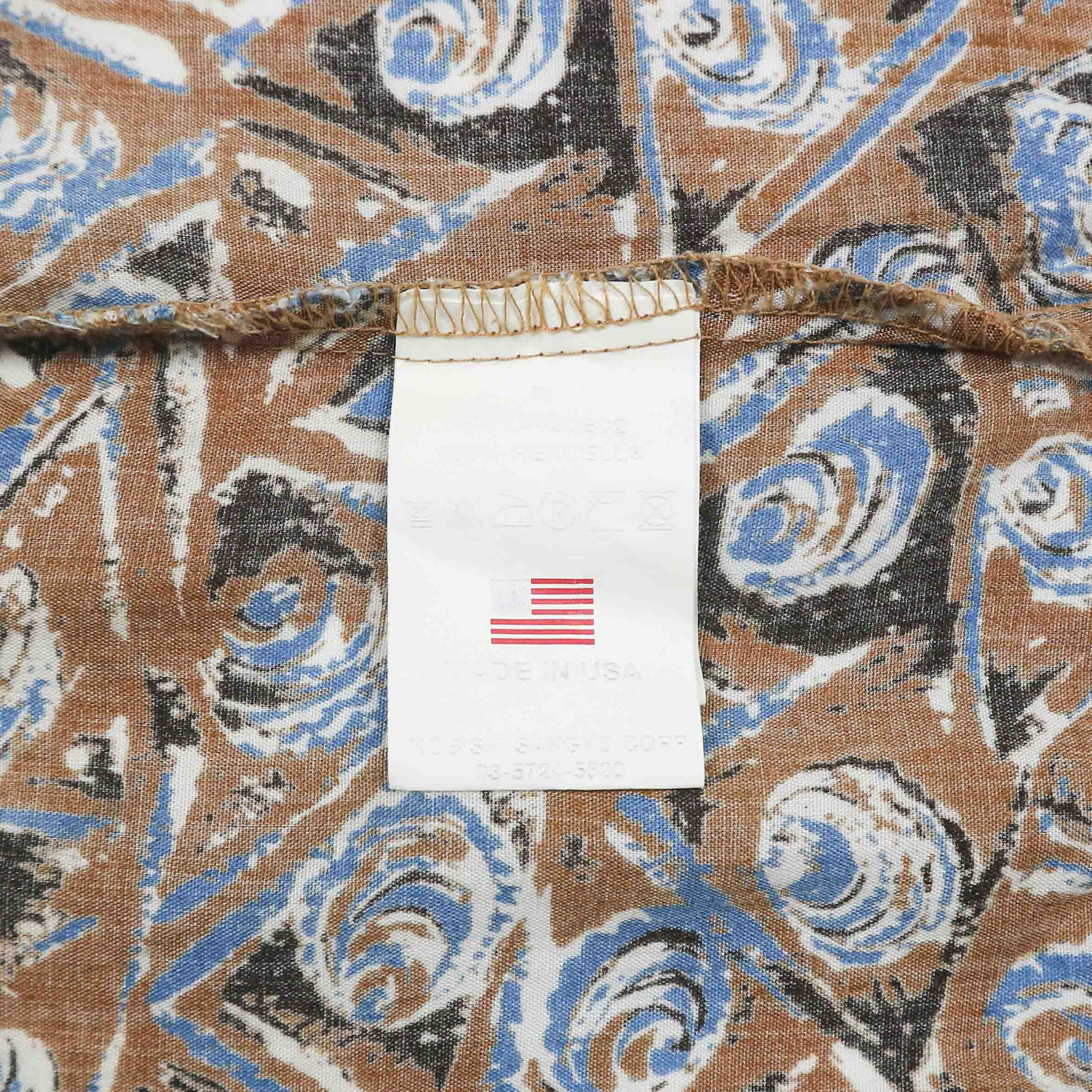 Town by Shuttle Notes USA Made Shirt Size M