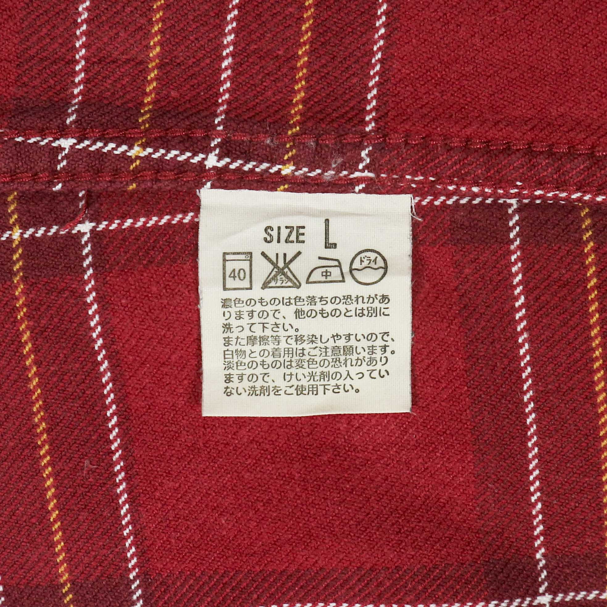 Levi's Heavy Cotton Flannel Shirt Size L