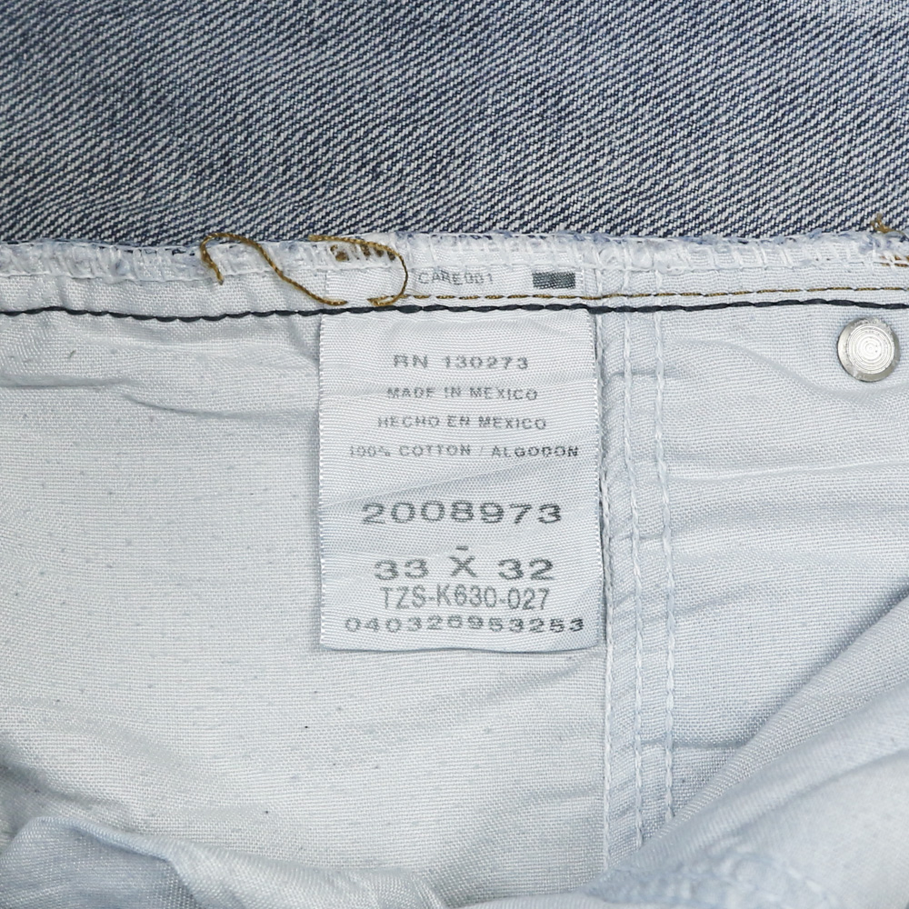 00s Lee Denim Faded Blue Jeans Size 33
