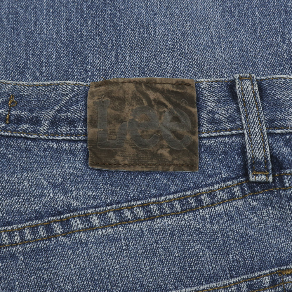 00s Lee Denim Faded Blue Jeans Size 33