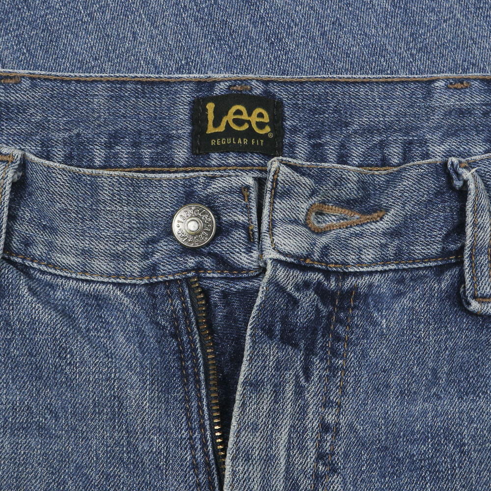 00s Lee Denim Faded Blue Jeans Size 34