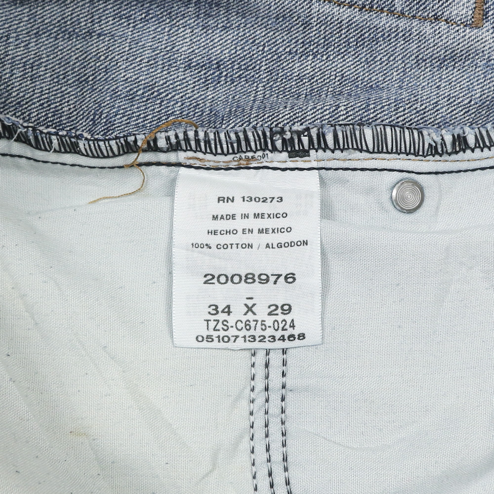 00s Lee Denim Faded Blue Jeans Size 34