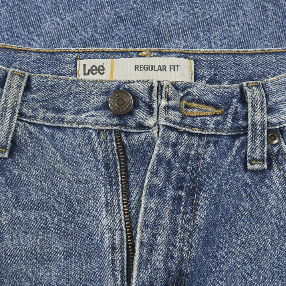 00s Lee Denim Faded Blue Jeans Size 32