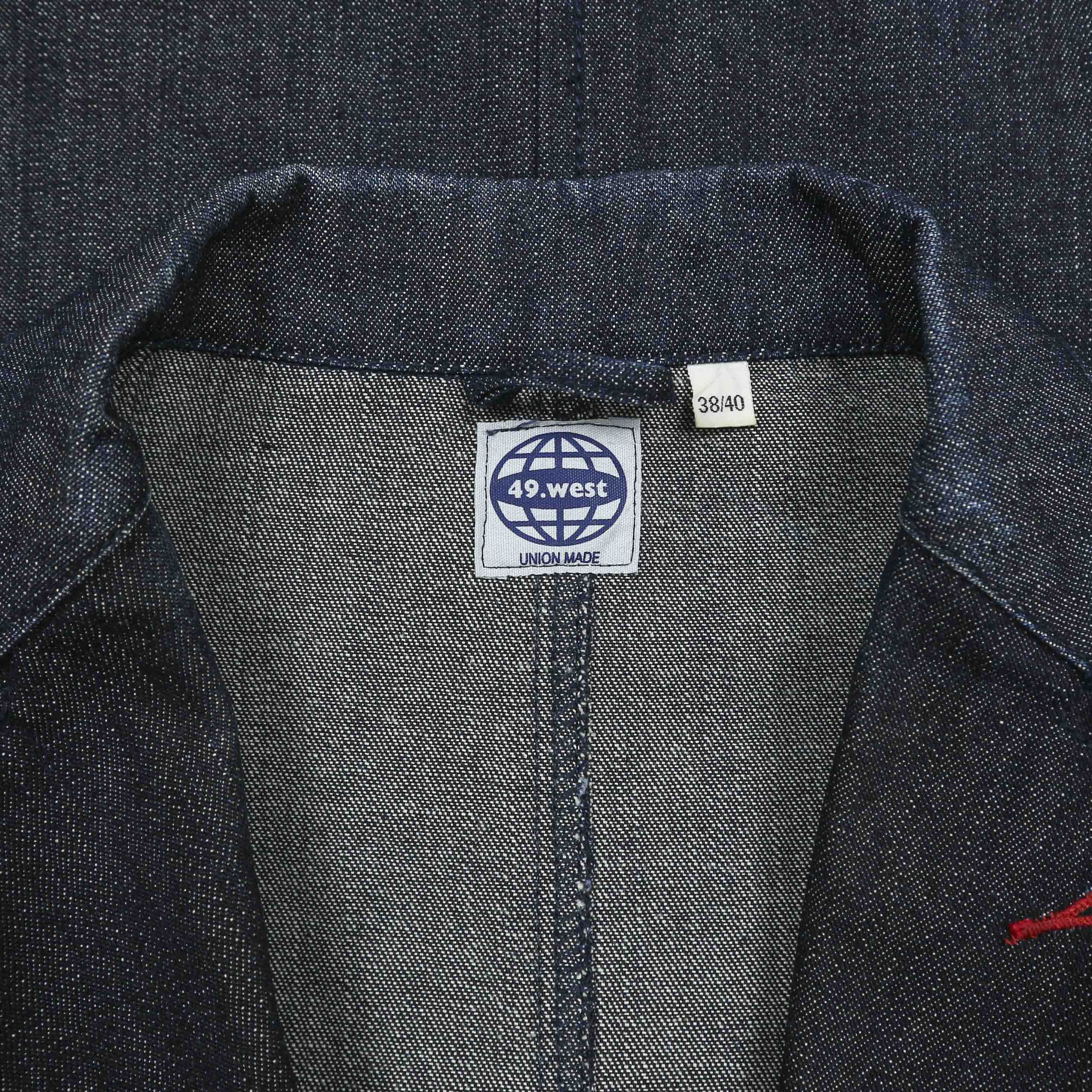 49.west Japan Brand Denim Sport Coat Size M