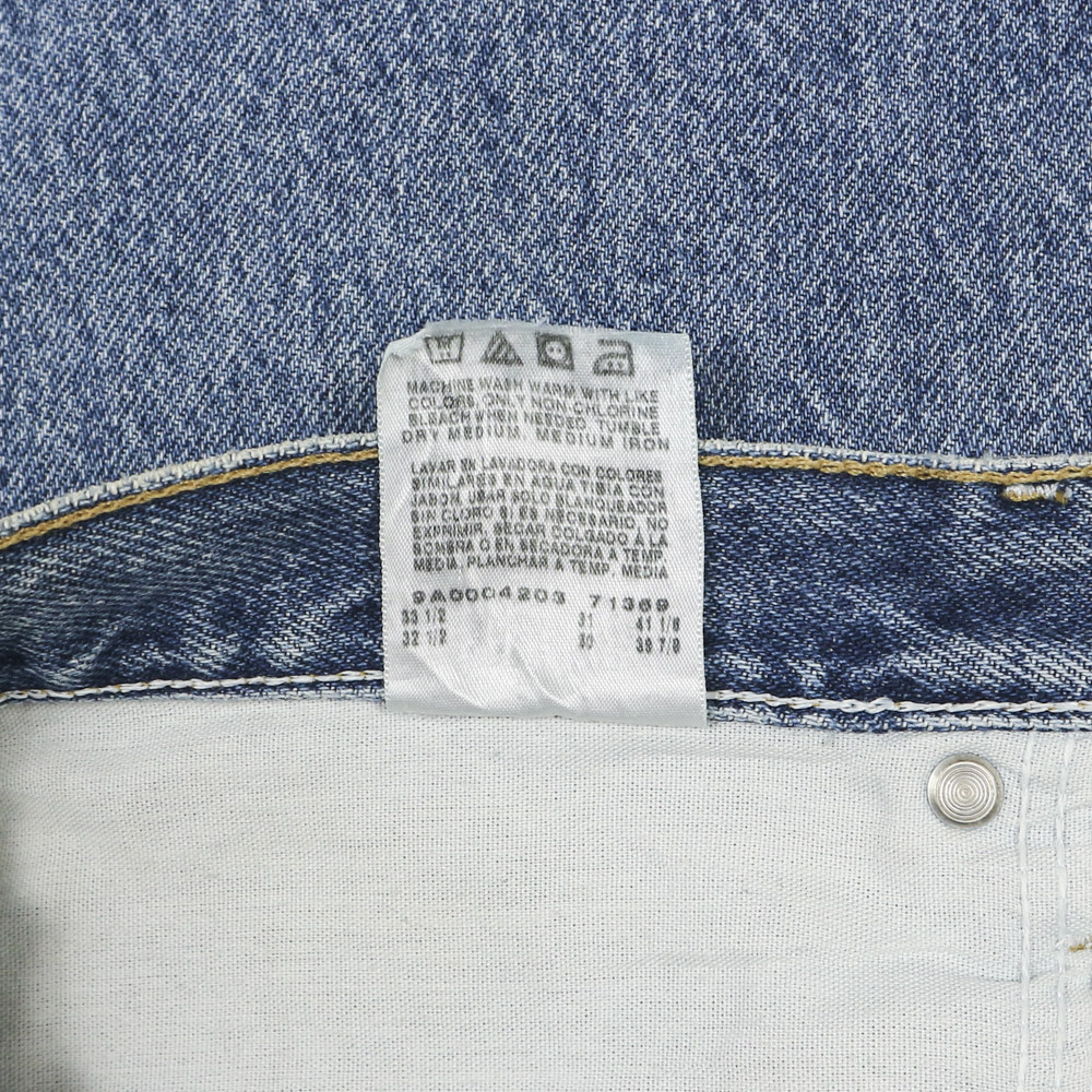 00s Lee Denim Faded Blue Jeans Size 32