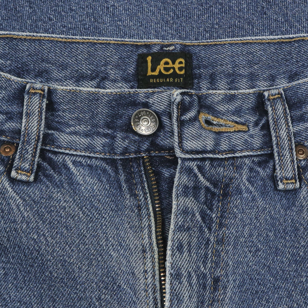 00s Lee Denim Faded Blue Jeans Size 32