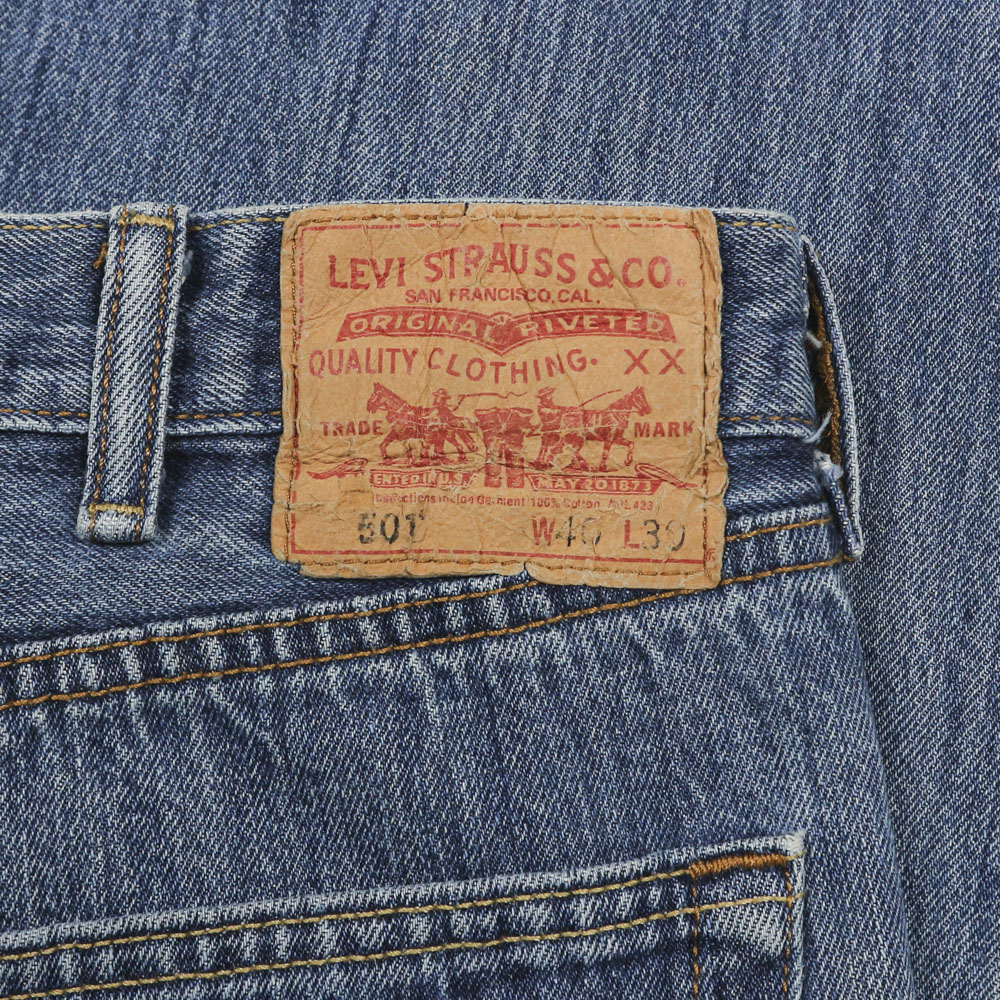 2010s Levi's 501 Denim Jeans Size 38
