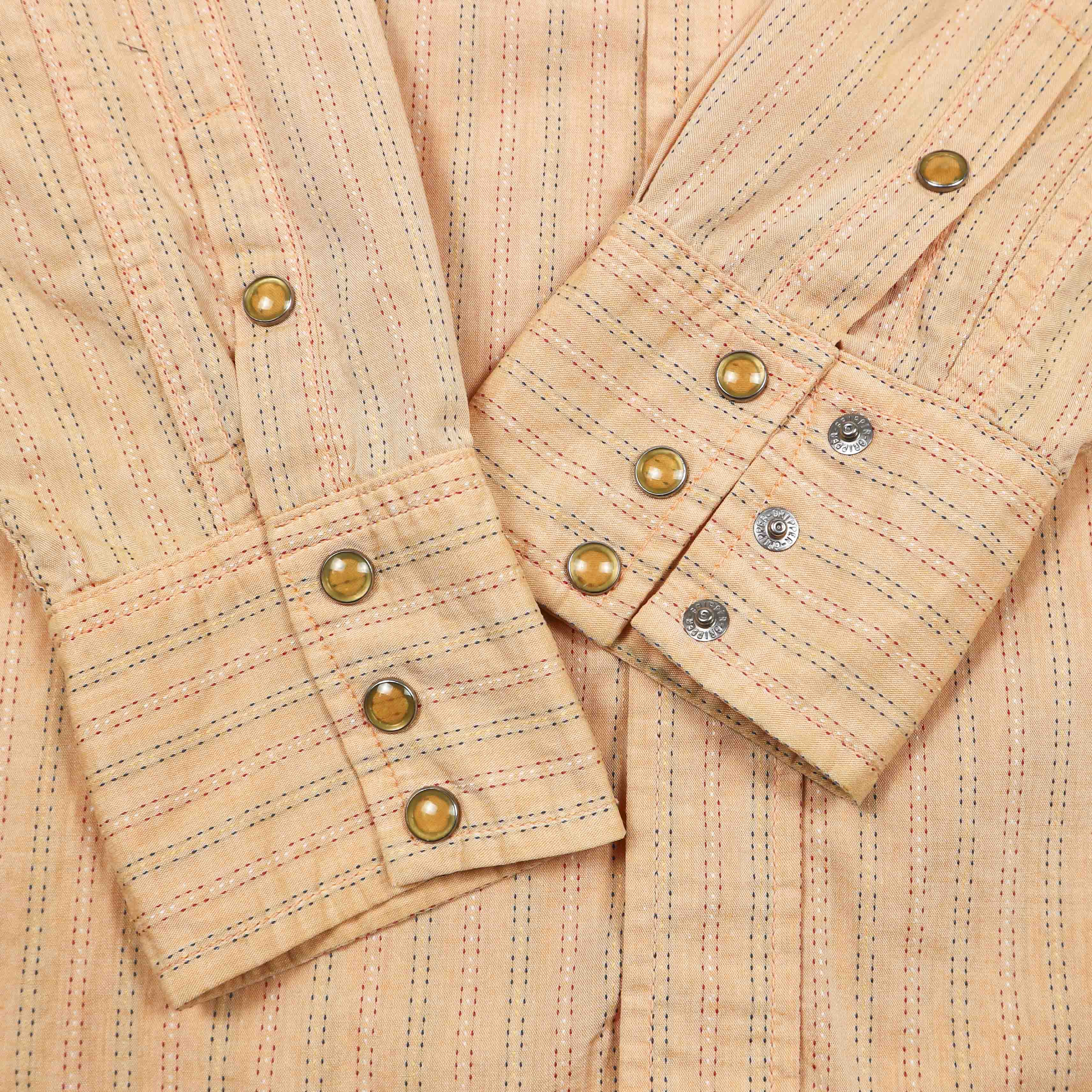 Full Count Japan Stripe Western Shirt Size S