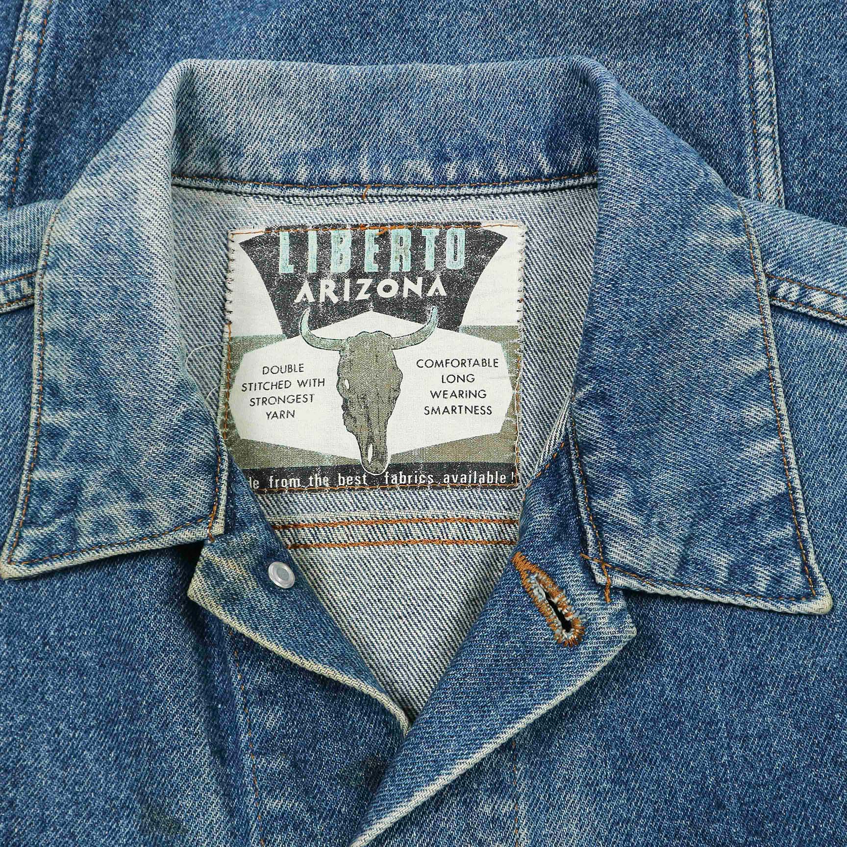 Liberto Arizona Brand Denim Jacket Size L