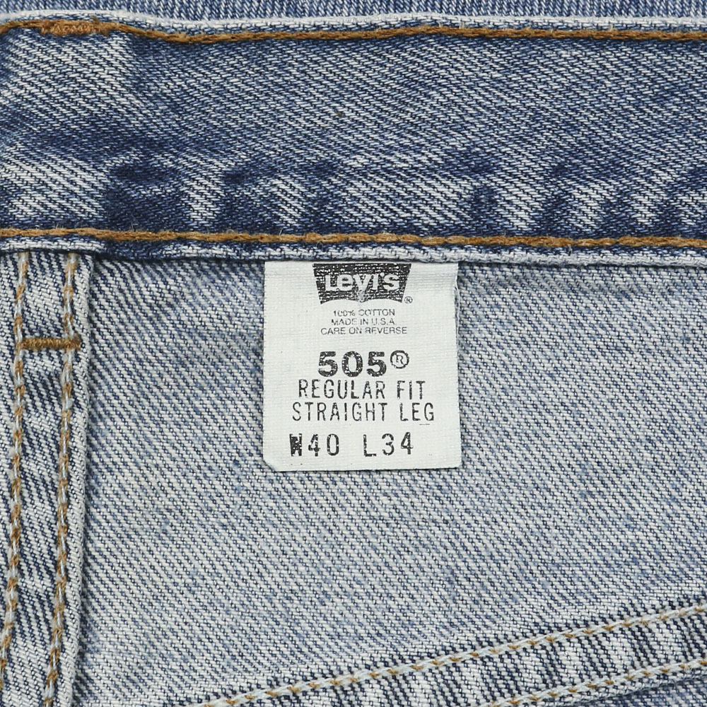 2000s Levi's 505 USA Denim Jeans Size 38