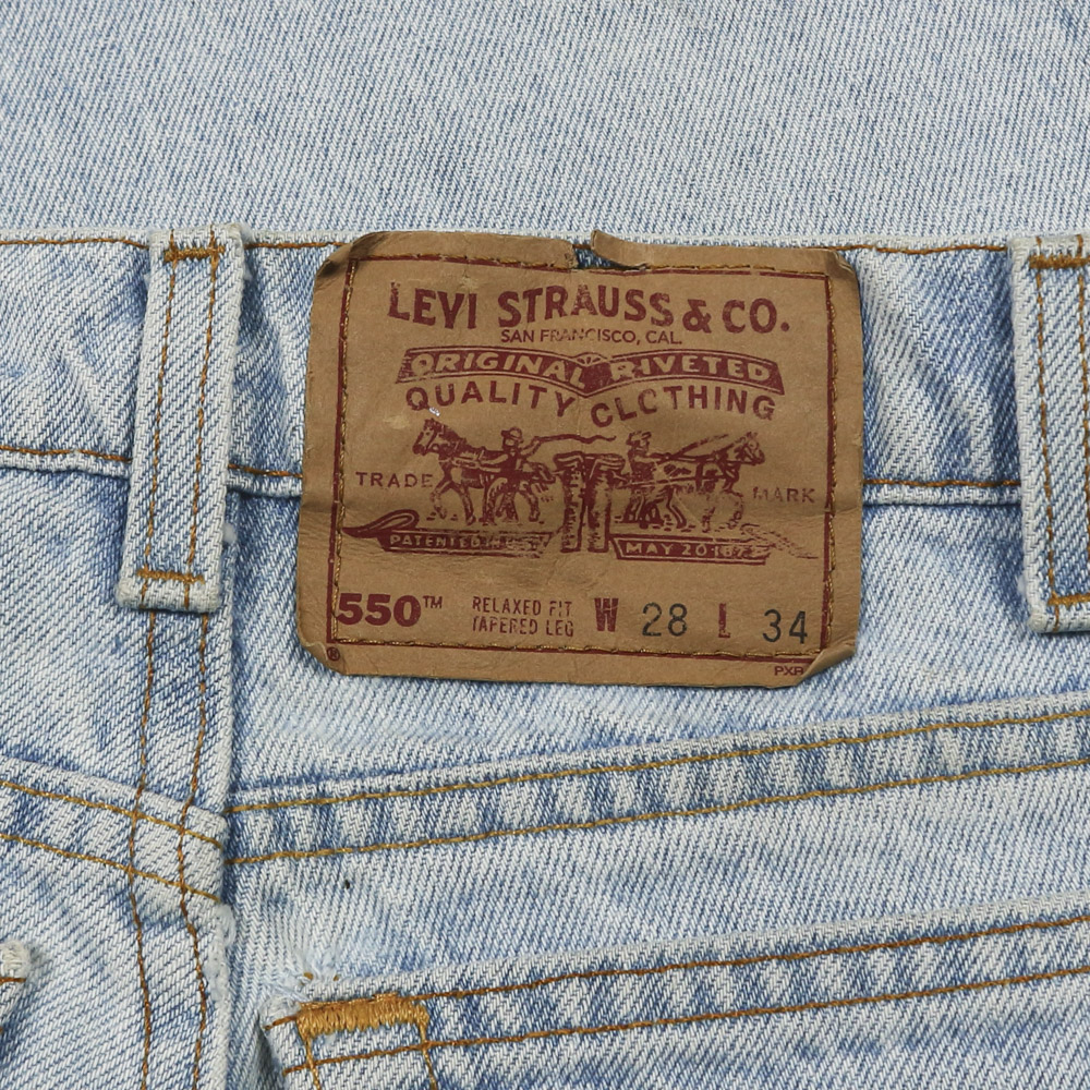 90s Levi's 550 USA Denim Jeans Size 27