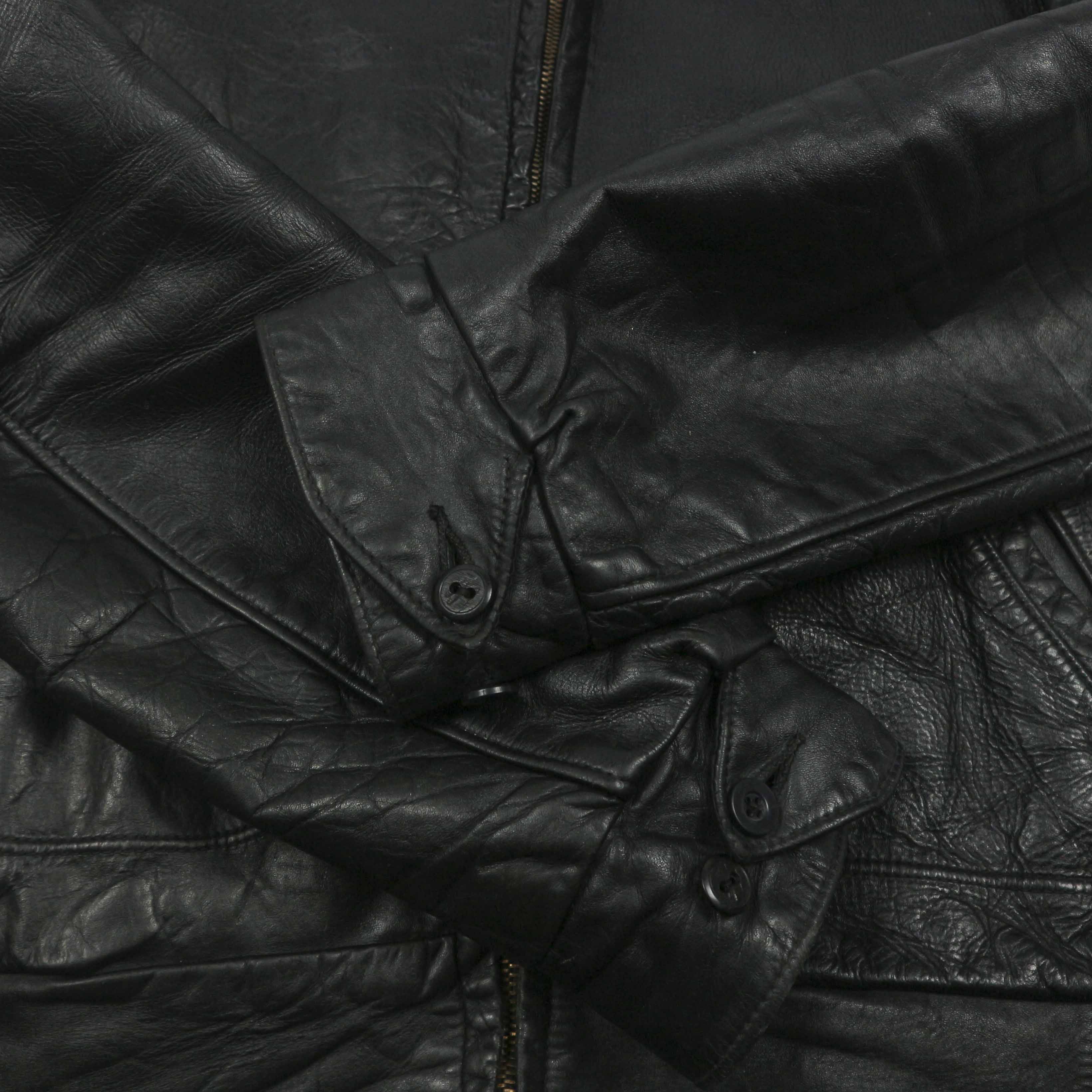 Vintage 60s Sears Oakbrook Sportwear Leather Jacket Size L