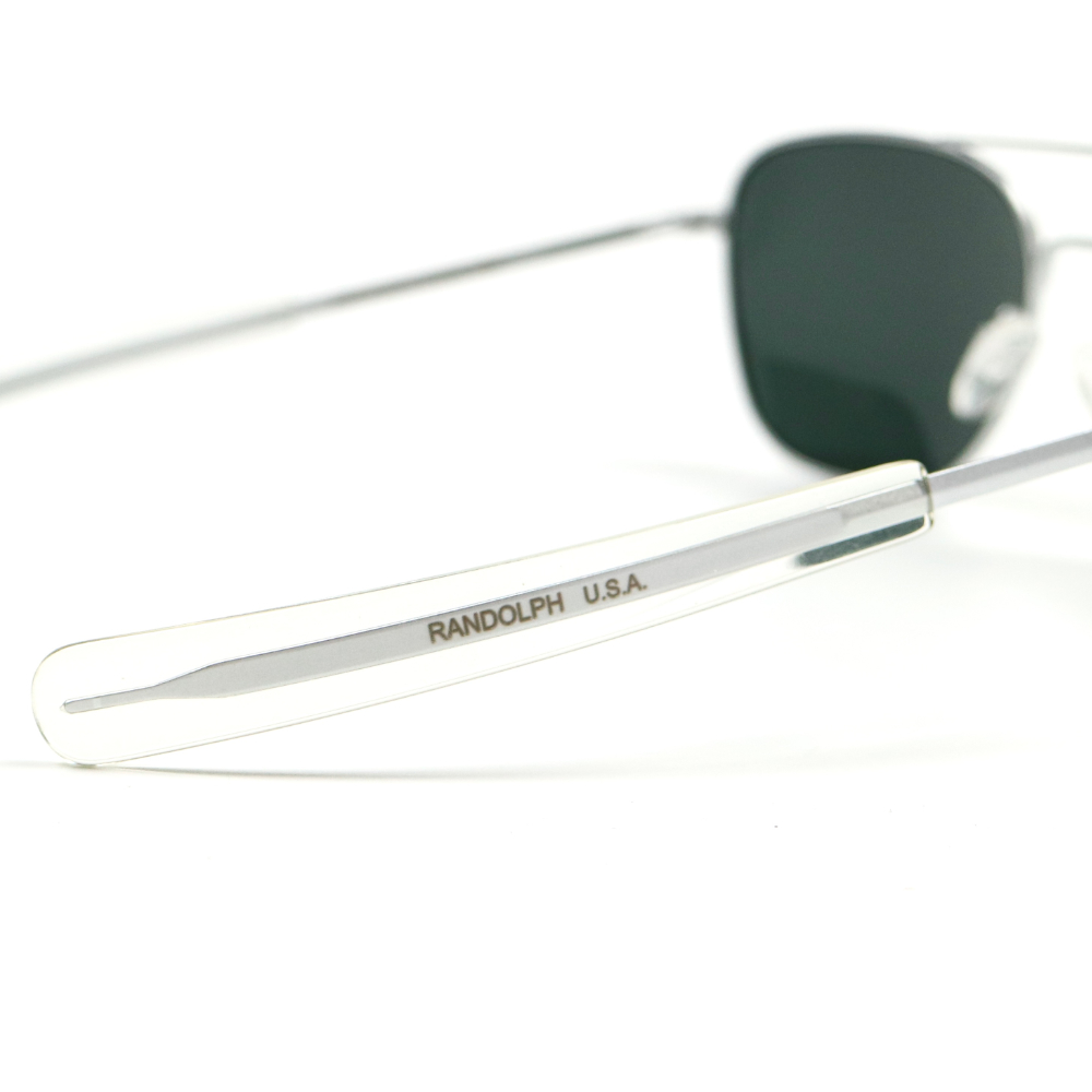 Randolph Engineering Aviator Matte Chrome Sunglasses [58-20]