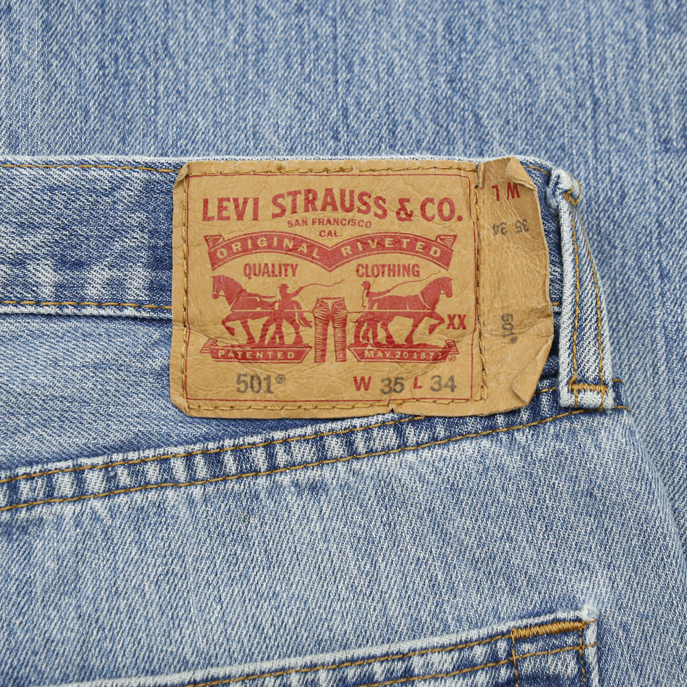 2020s Levi's 501 Denim Jeans Size 35